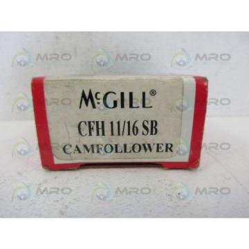 MCGILL CFH-11/16-SB CAM FOLLOWER BEARING *NEW IN BOX*