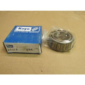 NIB KOYO 15123 TAPERED ROLLER BEARING CONE 1-1/4&#034; ID X 3/4&#034; Width NEW