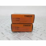 TIMKIN TAPERED ROLLER BEARINGS 1-31594 1-31521 62154158F LOT OF TWO